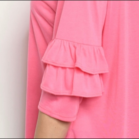 💕🎉🌸 Terrific Ruffled Sleeve Top 🌸🎉💕 - Picture 4 of 7